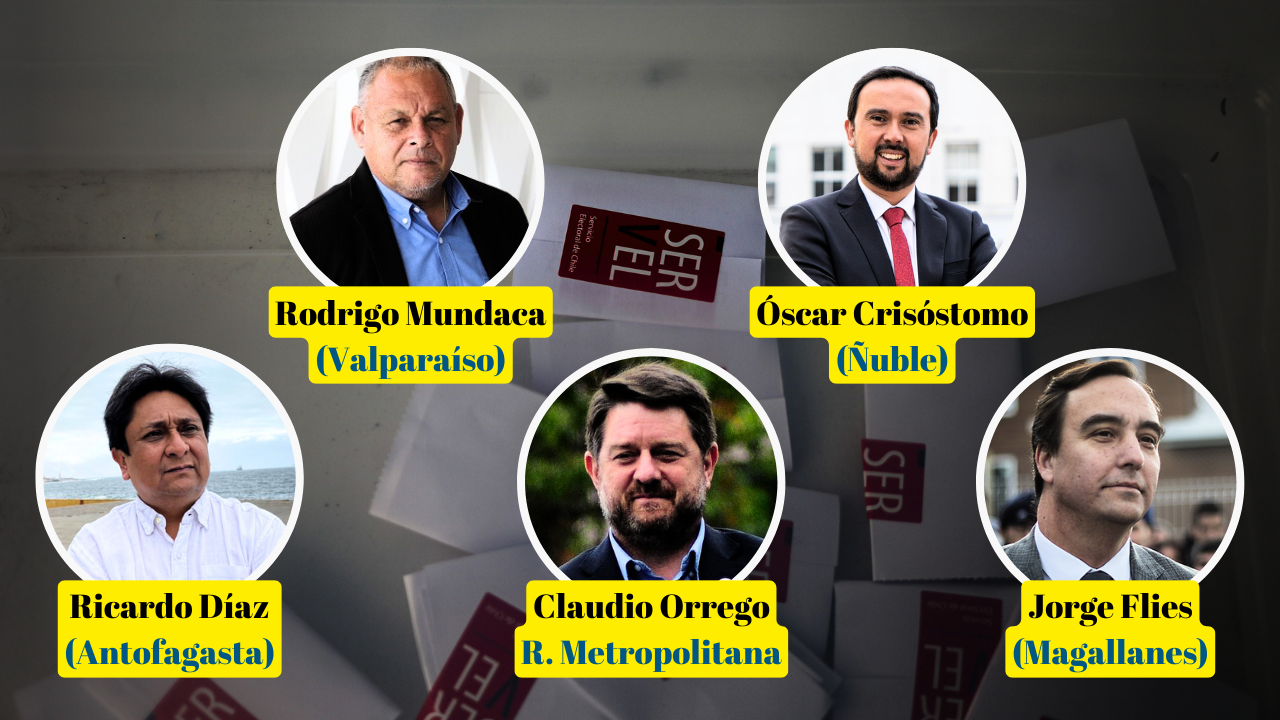 ProCultura: los 5 gobernadores que compiten por la reelección y que fueron clasificados como sujetos de interés por la fiscalía