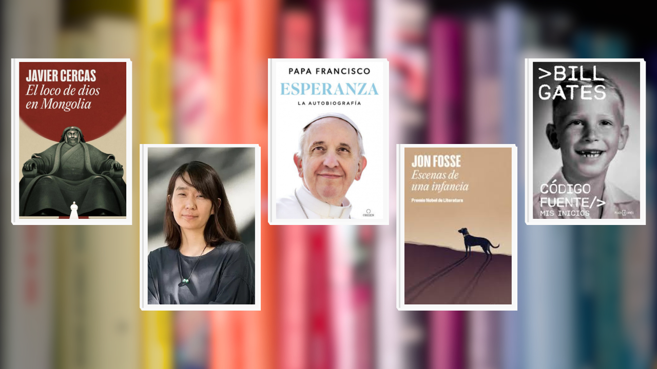 El Papa, Bill Gates, Javier Cercas y dos Nobel: 5 libros extranjeros muy esperados en 2025