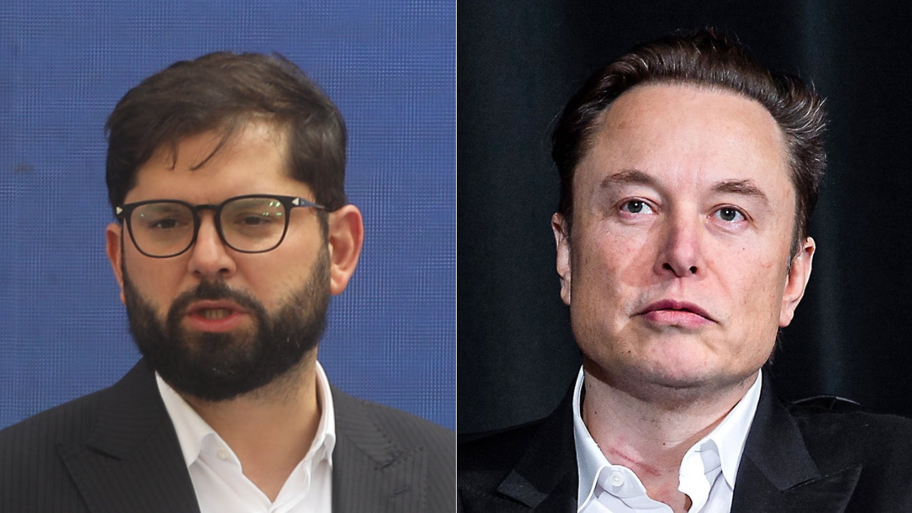 Boric lanza ofensiva contra Elon Musk en medio del interés del controlador de Tesla por invertir en Chile