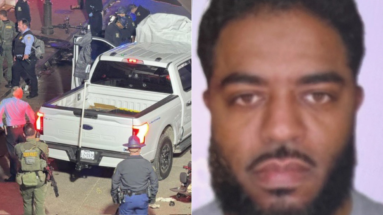Suben a 15 los muertos por atropello masivo en Nueva Orleans y dan a conocer detalles del atacante
