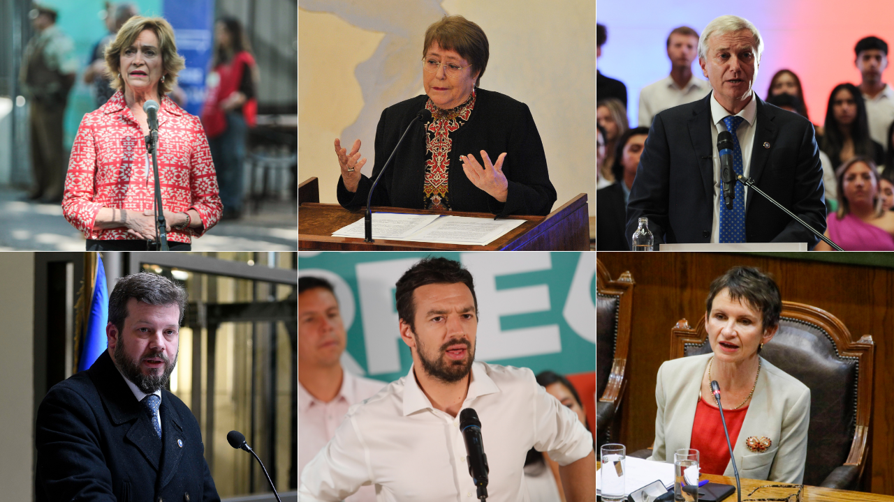 Encuesta Pulso Ciudadano: Matthei baja a 24,3% pero se mantiene en primer lugar y suben Bachelet, Kast y Kaiser