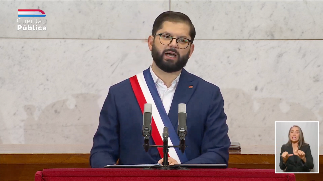Cuenta Pública: Boric aborda agenda de probidad sin mea culpa por casos de corrupción que impactaron a la Moneda