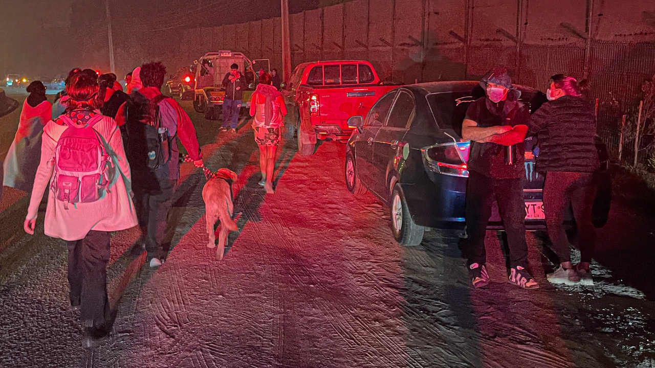 Evacuación, Penco.
