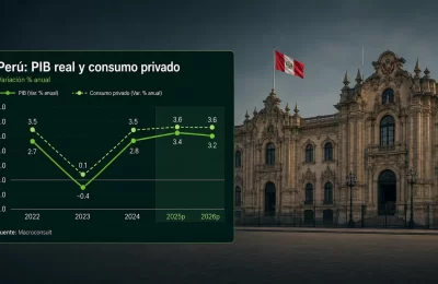 [Gráfico] Perú apunta a crecer sobre 3% en 2026 tras elección presidencial