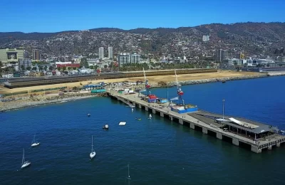 Así es el nuevo Muelle Barón: el mayor proyecto urbano de Valparaíso en 30 años y a un costo de $20 mil millones