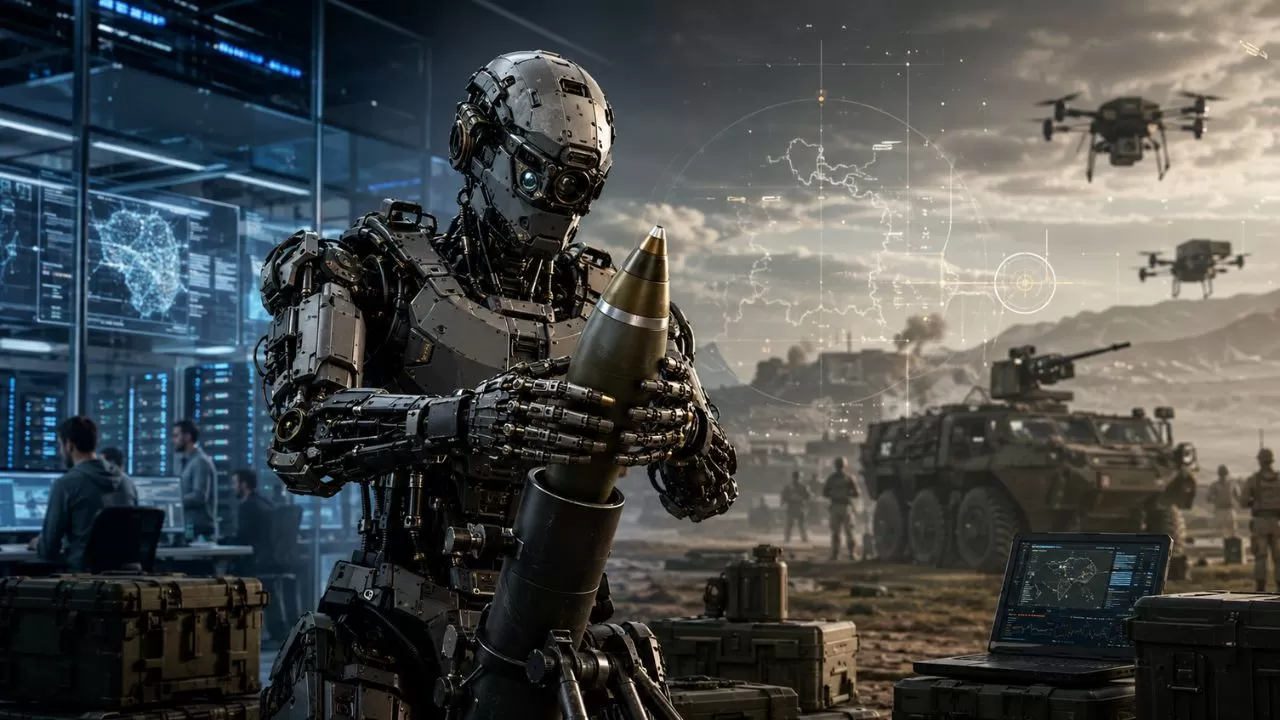 Robots armados y IA: La nueva disputa que remece a Silicon Valley